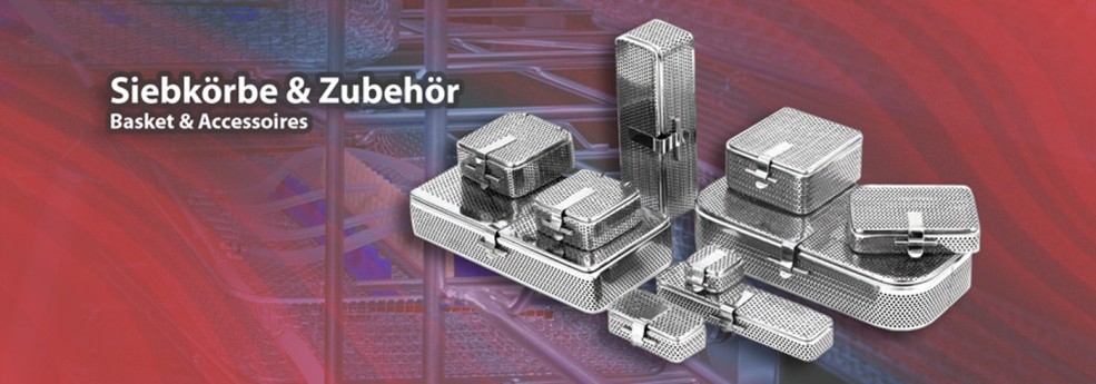 Siebkörbe, Silikoneinlagen und Zubehör