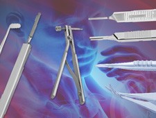 Knives, punches, blades and handles in the field of ophthalmology