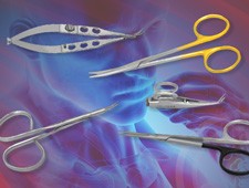 Scissors and cutting instruments for eye surgery and surgical procedures