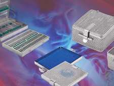 Sterilization Cassettes and trays, diagnostics in the field of ophthalmology