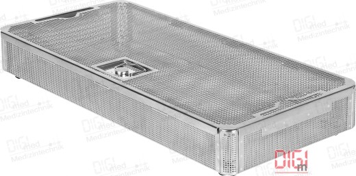 1/1 Tray basket with Lid, perforated standard model for full containers