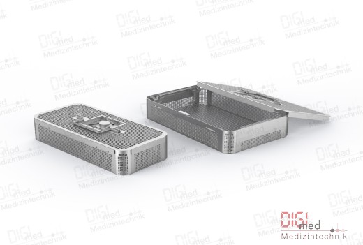 Mini Tray Korb mit Deckel, perforiertes Standard Modell