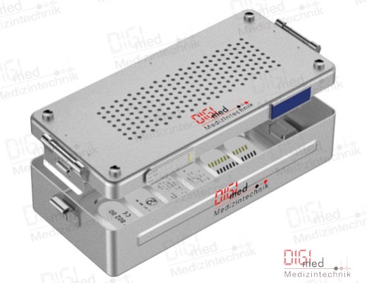 Mini Container A Modell 100, Boden gelocht, Deckel gelocht