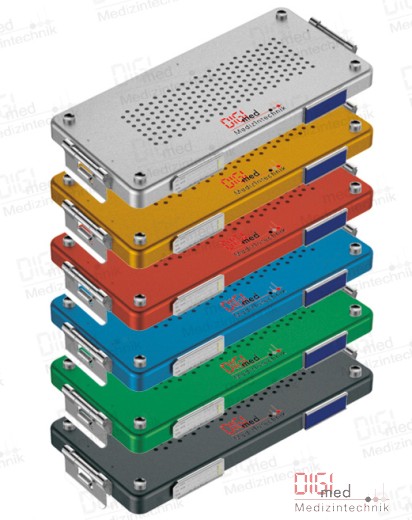 Mini Container lid perforated A model, 6 colors