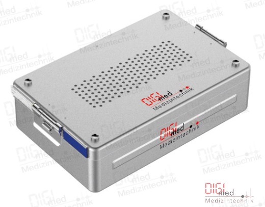 Dental Container A model 40, bottom unperforated, lid perforated