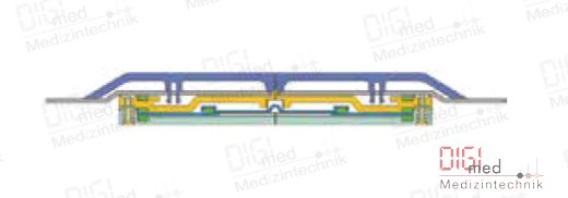 1/1 Container Valve Aluminium Sicherheitsdeckel Cassette Modell