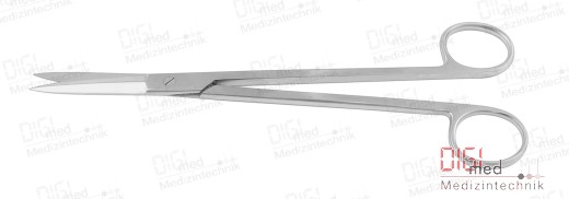 Vascular scissors MC INDOE 19,0 cm, 7½“