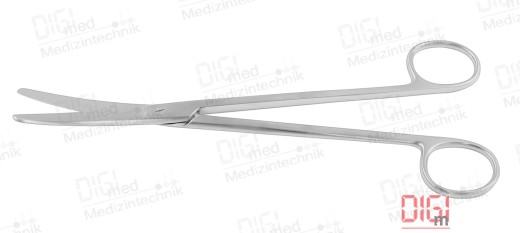 Gynecology scissors, Enterotomy scissors WERTHEIM