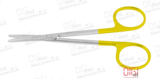 Dissecting scissors with carbide cutting edges BABY-METZENBAUM