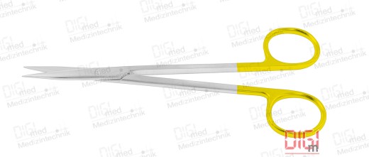 Dissecting scissors with carbide cutting edge REYNOLDS straight