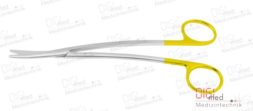 Dissecting Scissors METZENBAUM FINO S TC, curved, blunt