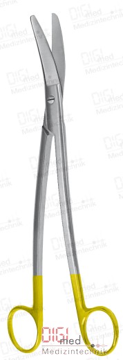 HYSTEREKTOMY TC dissecting scissors