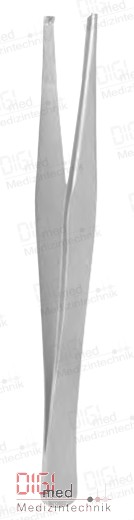 Surgical forceps LANE 1x2, straight