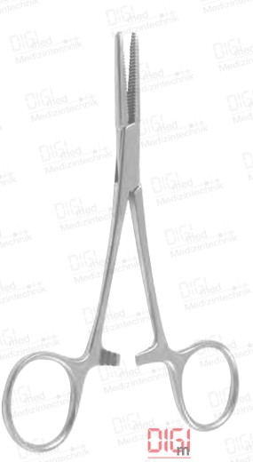 SPENCER-WELLS arterial clamp, curved