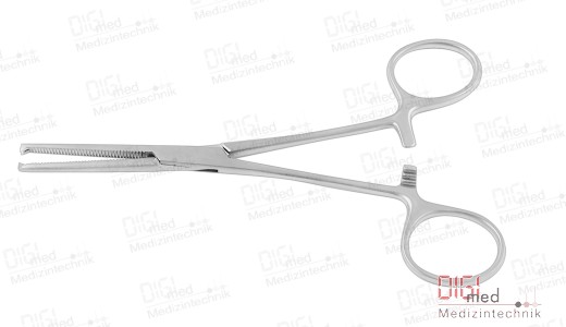 arterial clamp KOCHER-OCHSNER 1x2, curved