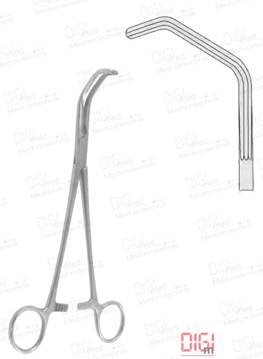 Gall Duct and Kidney Pedicle Clamps, Bronchus Forceps PRICE-THOMAS