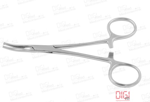 Bronchus clamp, peritoneum clamp, hysterectomy clamp BABY-MIKULICZ