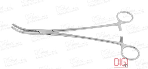 Peritoneal clamp, hysterectomy clamp WERTHEIM