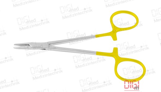 Needle holder with tungsten carbide inserts DERF 12,0 cm