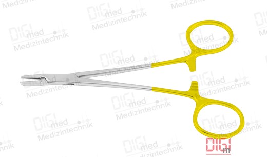 Needle holder with tungsten carbide inserts RYDER