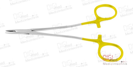 Needle holder with tungsten carbide inserts SWEDISH MODEL