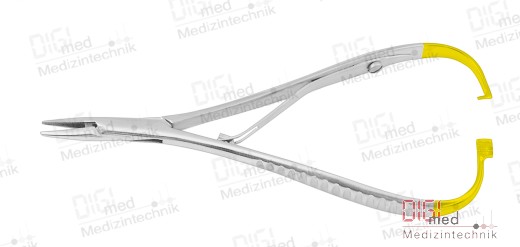 Needle holder with tungsten carbide inserts MATHIEU-KOCHER