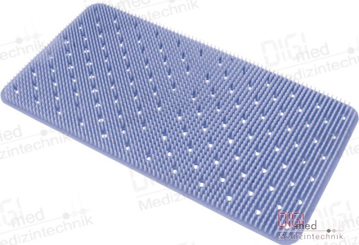 Silicone mats perforated blue