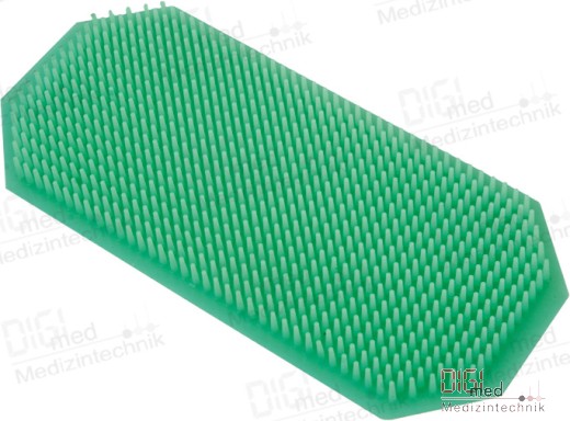 Silicone mats unperforated green