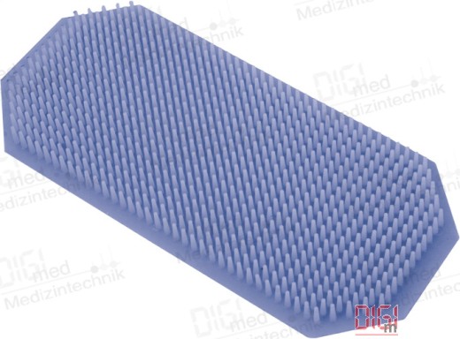 Silicone mats unperforated blue