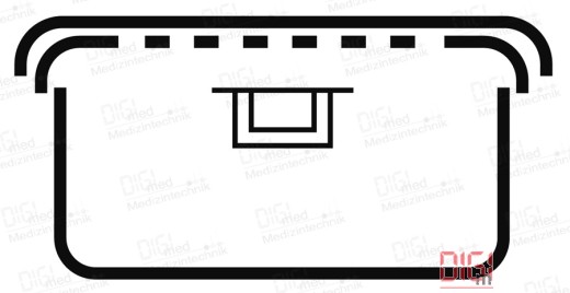 1/1 Container Sicherheitsmodell Boden ungelocht 150