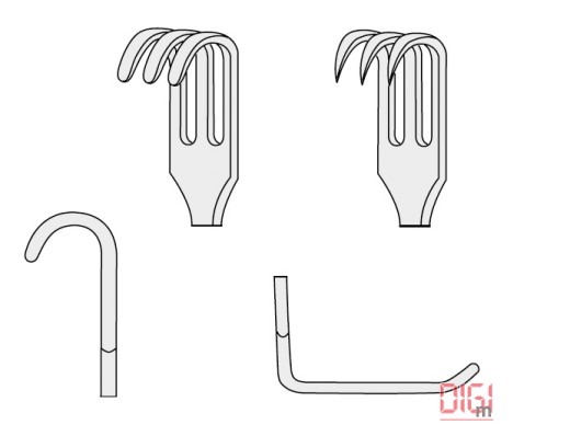 Wundhaken BABY SENN-MILLER 15,0 cm