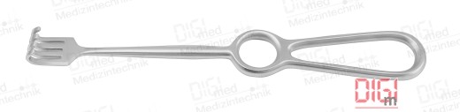 Retractor VOLKMANN 21,5 cm, blunt