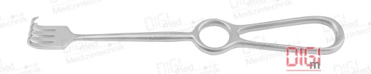 Retractor KOCHER 22,0 cm, sharp