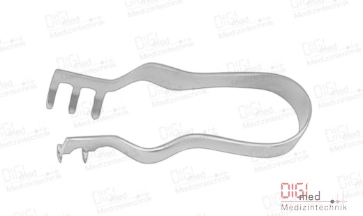 Retractor FINSEN, blunt