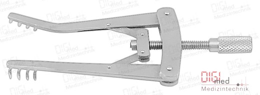 Retractor ALM 10,0 cm