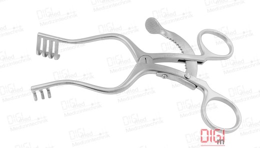 Self-Retaining Retractor SALP-CONTOUR 14,0 cm