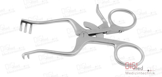 Self-Retaining Retractor WEITLANER-LOKTITE, 10,5 cm