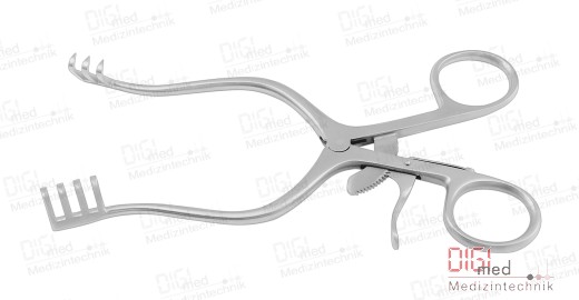 Self-Retaining Retractor WEITLANER-LOKTITE, 16,5 cm