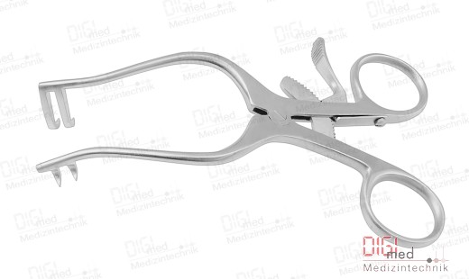 Self-Retaining Retractor PLESTER, 13,0 cm