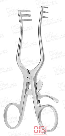 Self-Retaining Retractor MILLIGAN, 13,0 cm