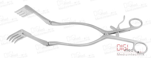 Self-Retaining Retractor BECKMANN-ADSON blunt, 31,0 cm