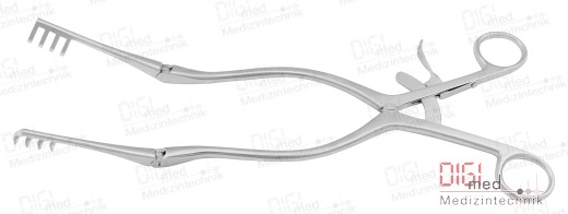 Self-Retaining Retractor BECKMANN sharp, 31,0 cm