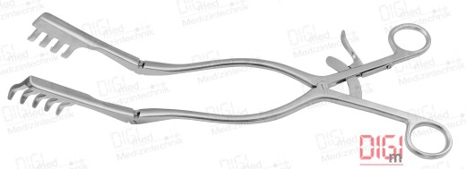 Self-Retaining Retractor BECKMANN blunt, 32,0 cm