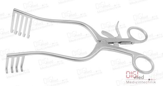 Self-Retaining Retractor NORFOLK AND NORWICH blunt, 22,0cm