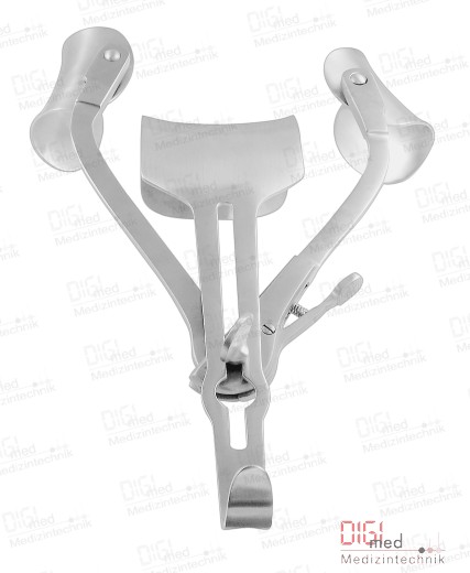 Self-Retaining Retractor, Abdominal Retractor RICARD, 28,0 cm