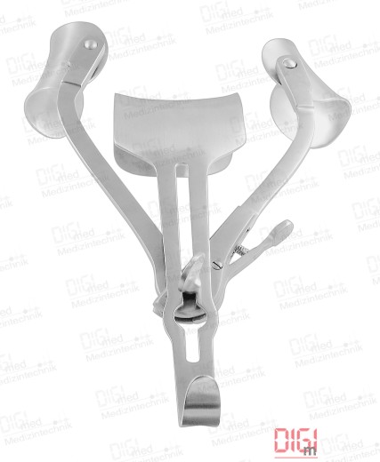 Self-Retaining Retractor, Abdominal Retractor RICARD, 30,0 cm