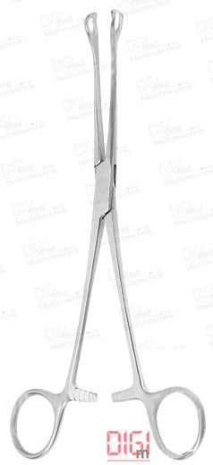 Kidney stone forceps, gallstone forceps MAYO BLAKE 20,0 cm, curved