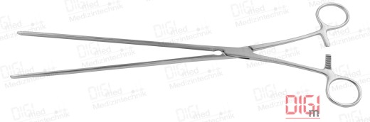 Intestinal and stomach clamping SCUDDER Atrauma forceps straight