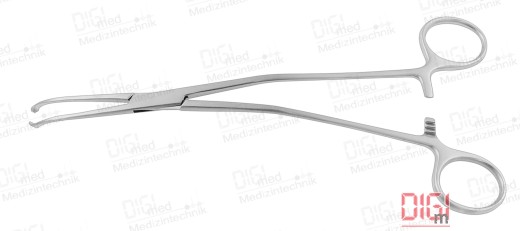 Hemorrhoid grasping forceps, fistula probe MC GIVNEY 19.0 cm