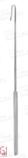 Hemorrhoid grasping forceps, fistula probe PRATT 21.0 cm